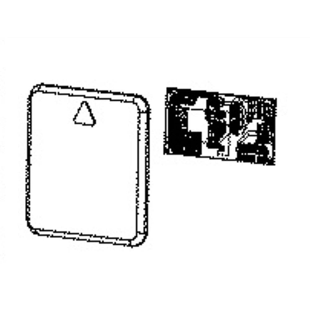 Part #wr55X32501, Freezer Reed Switch W/ White Cover