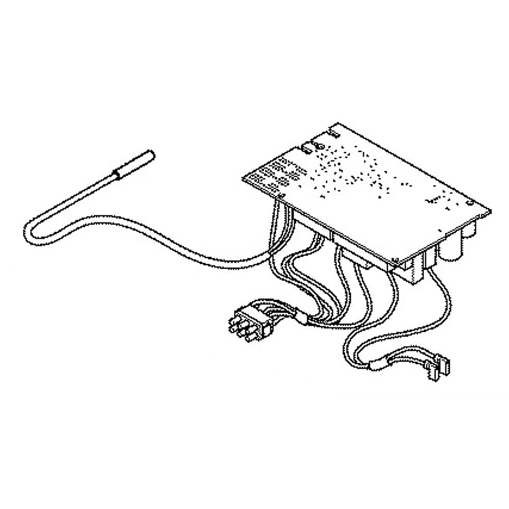 Refrigerator Electronic Control Board (replaces WR55X32405, WR55X33645, WR55X33646, WR55X33647, WR55X33648, WR55X33649, WR55X33650, WR55X33651, WR55X33652, WR55X33654, WR55X33655, WR55X35567, WR55X35568)