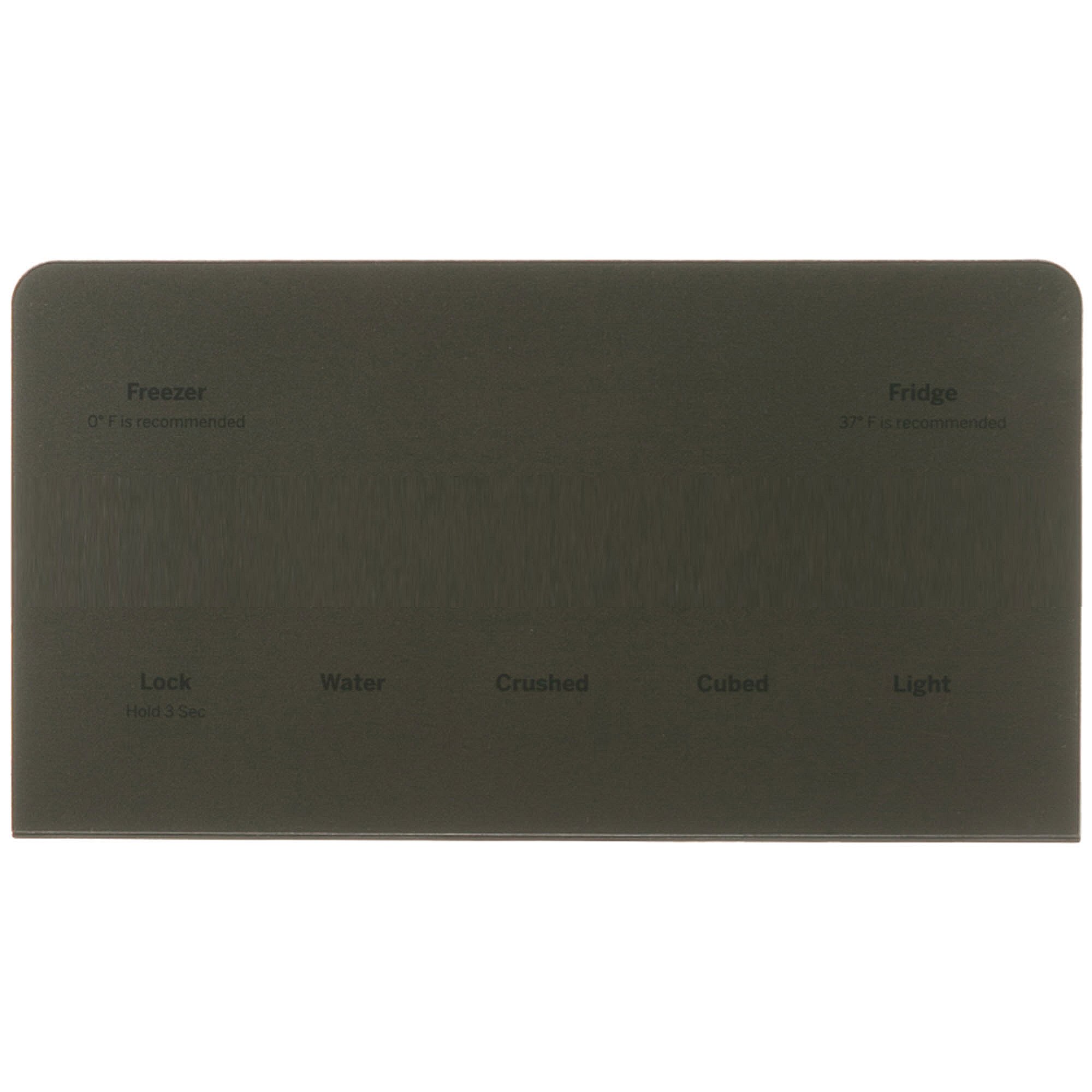 Part #wr55X35529, Display Control Stainless Steel