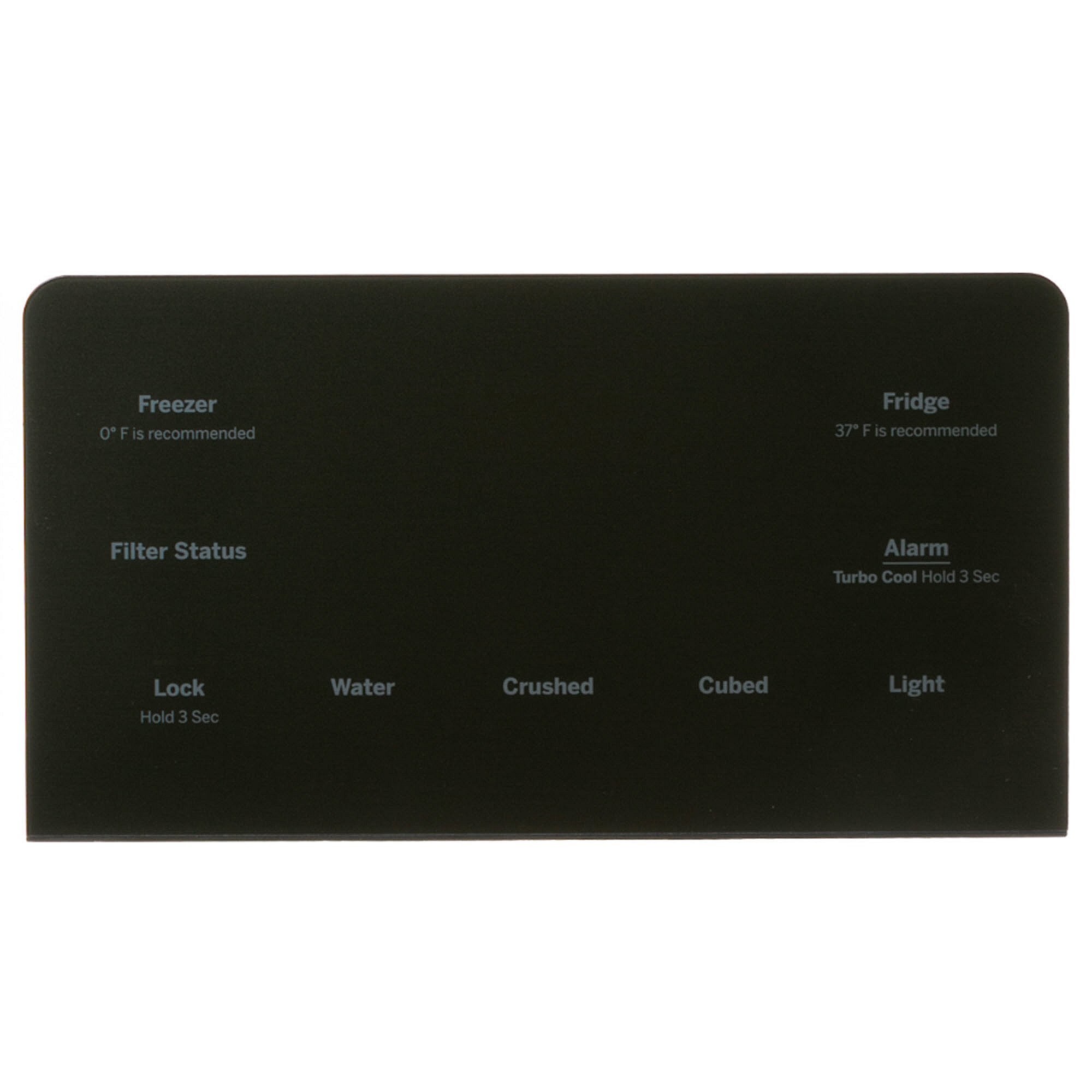 Part #wr55X35765, Control Display Assembly Slate