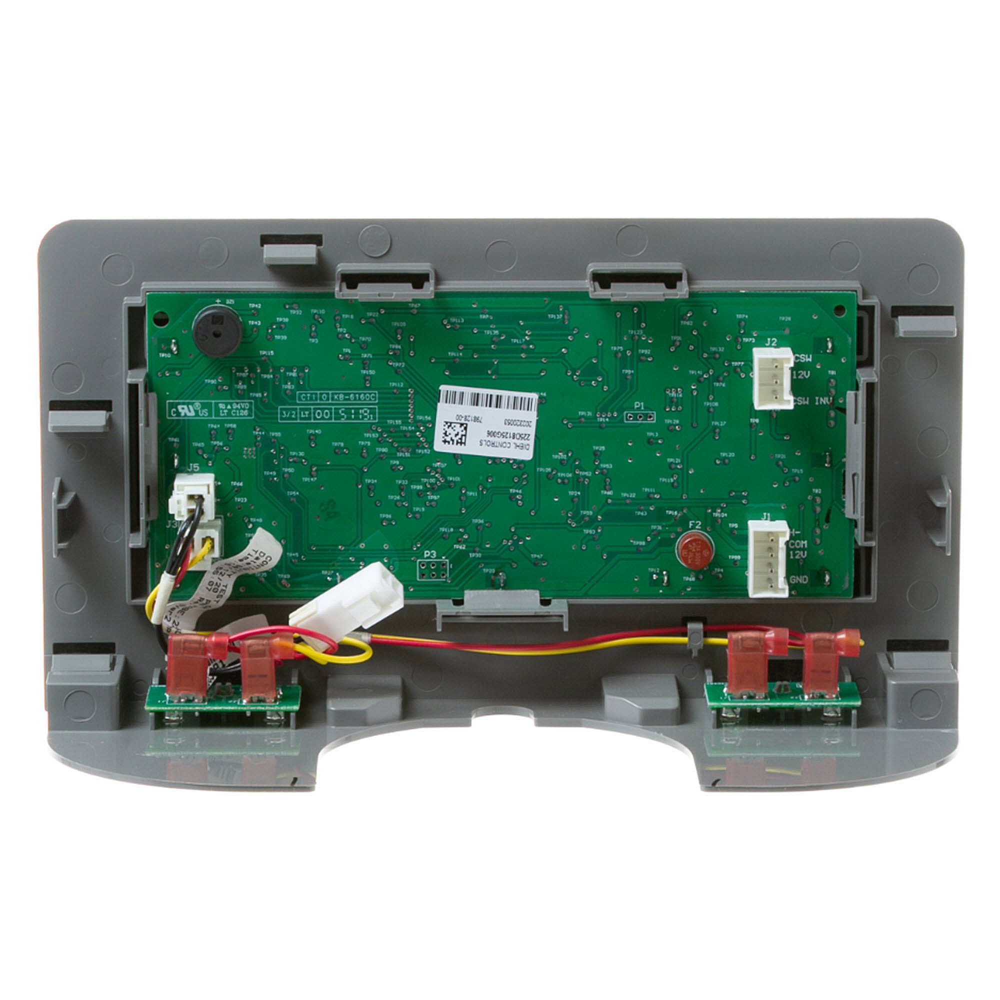 Control Display Assembly Stainless Steel WR55X35767