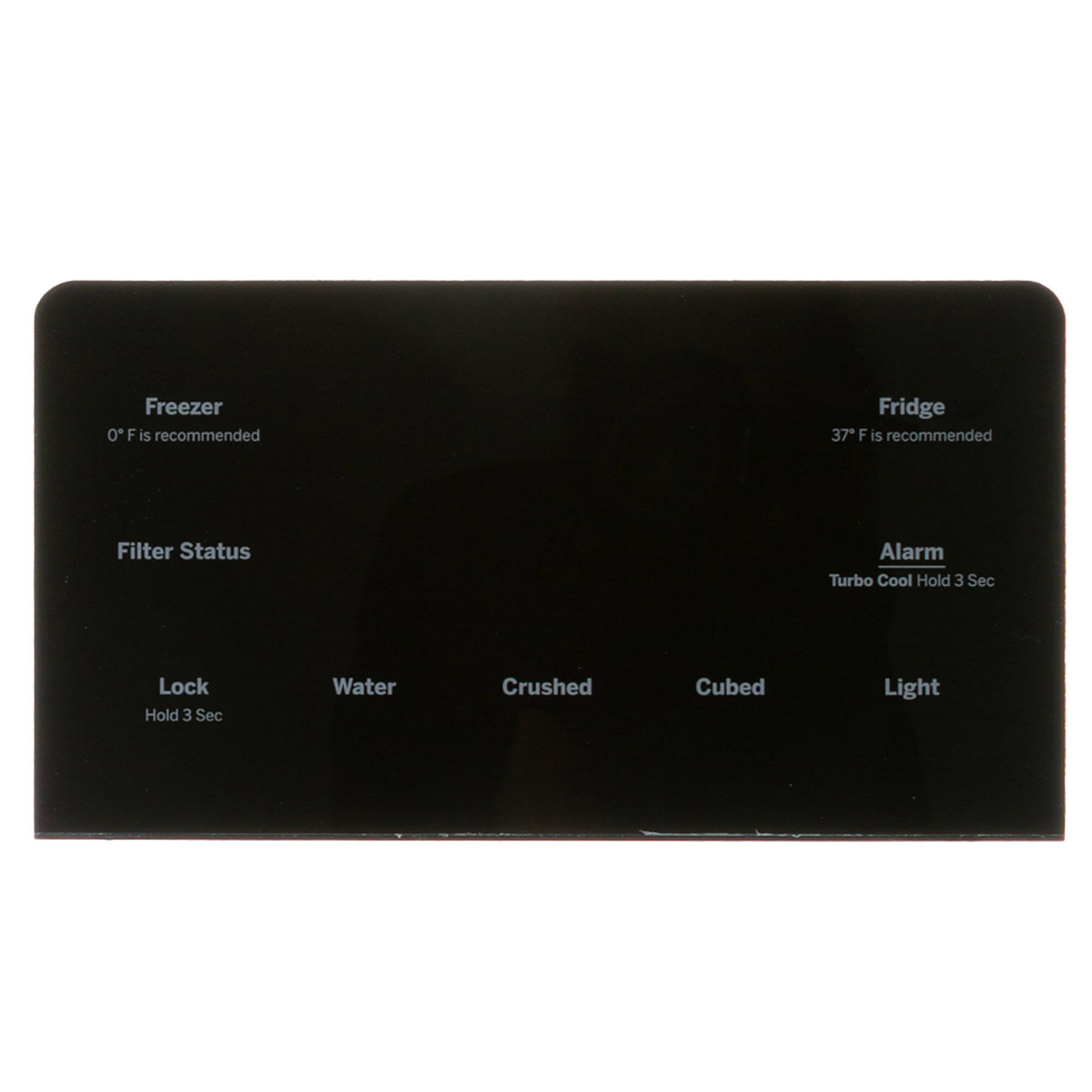 Part #wr55X35769, Control Display Assembly Black