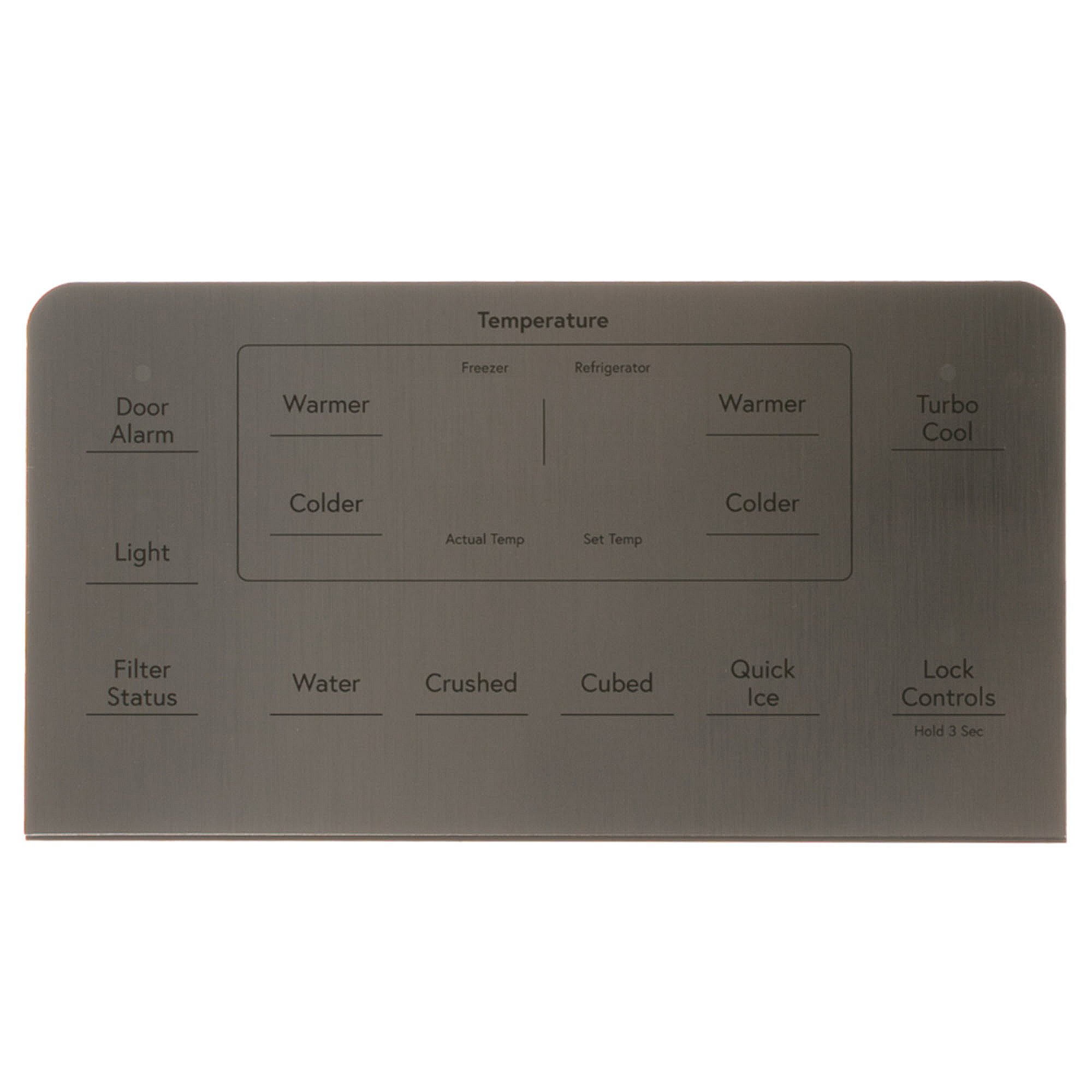 Part #wr55X36227, Interface Dispenser Assembly Stainless Steel