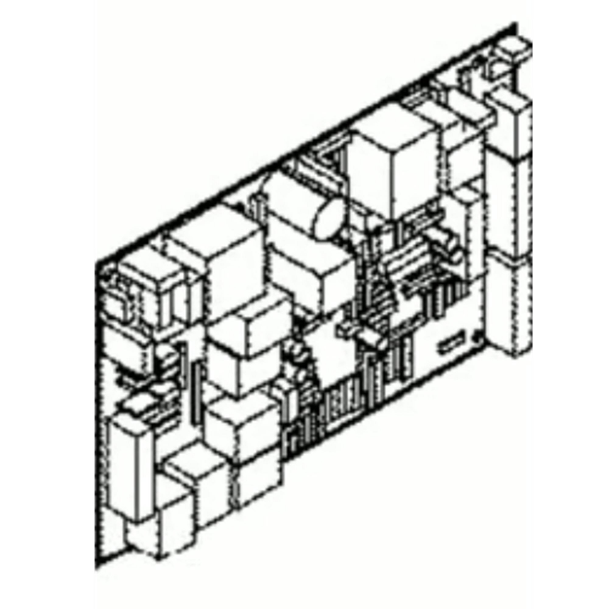 Part #wr55X42925, Refrigerator Electronic Control Board