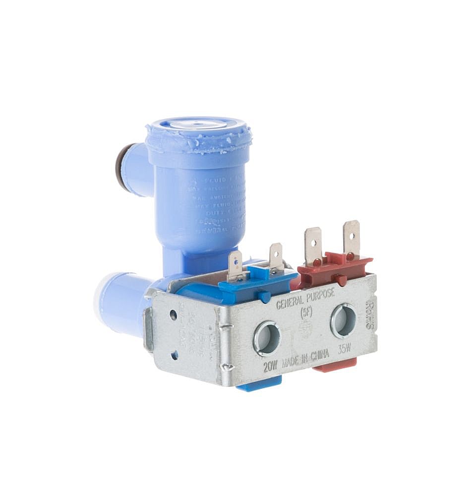 Part #wr57X10024, Ge Profile Refrigerator Water Inlet Valve Assembly / 9.00 x 8.00 x 2.70