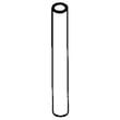 Ice Maker Reservoir Overflow Tube for GE ZDIC150WBB - Part WR57X10081