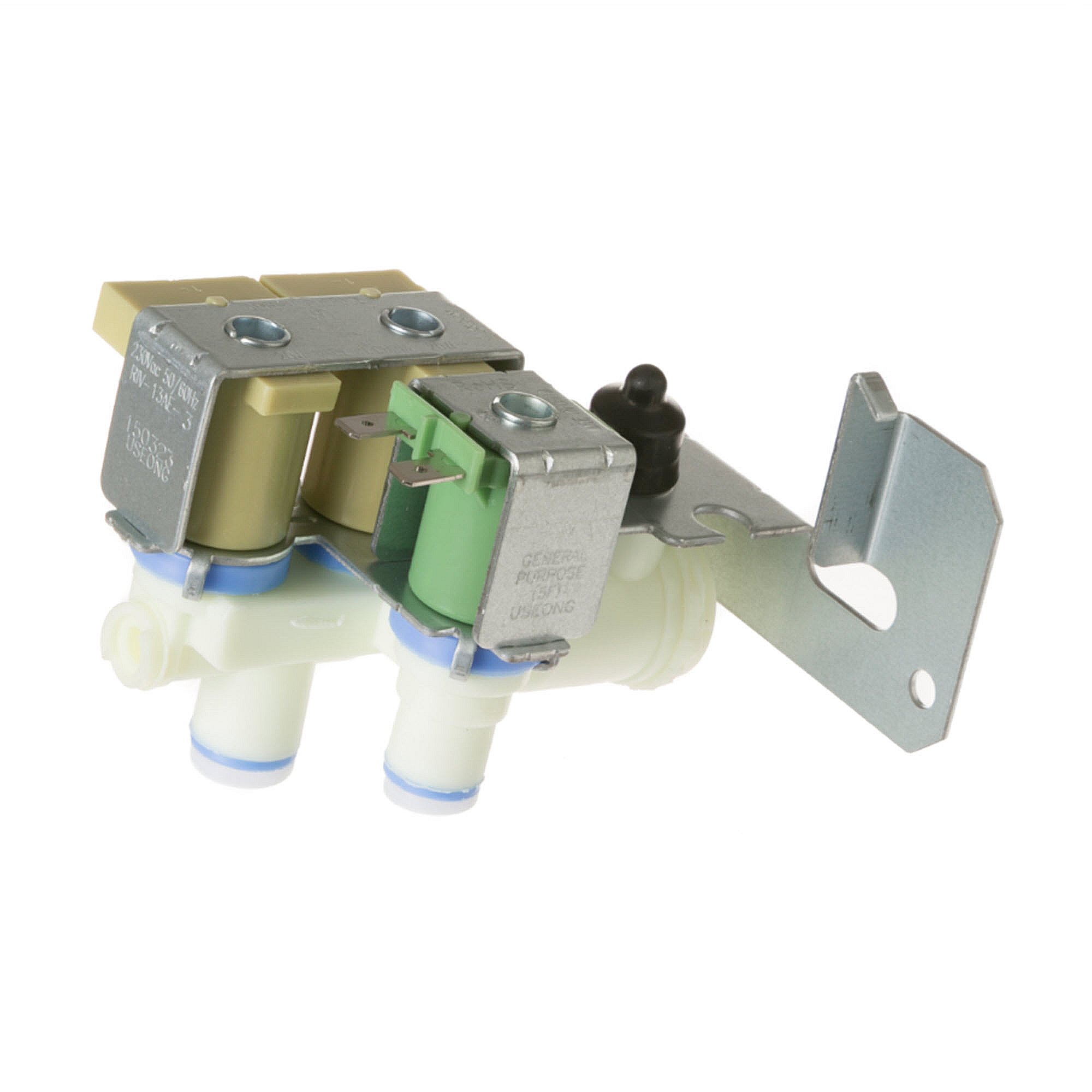 Part #wr57X10089, Refrigerator Water Valve / 8.00 x 7.50 x 3.70