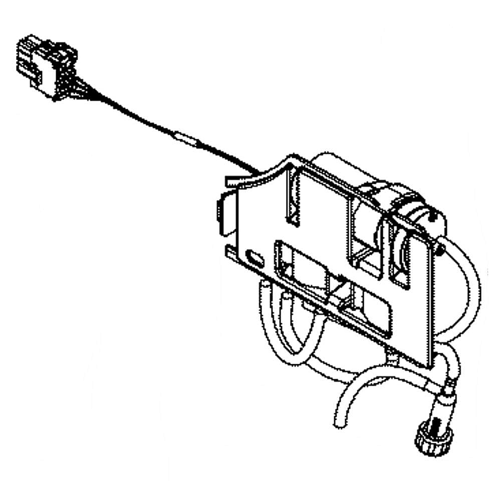Part #wr57X31545, Bracket Pump / 10.00 x 9.00 x 1.75