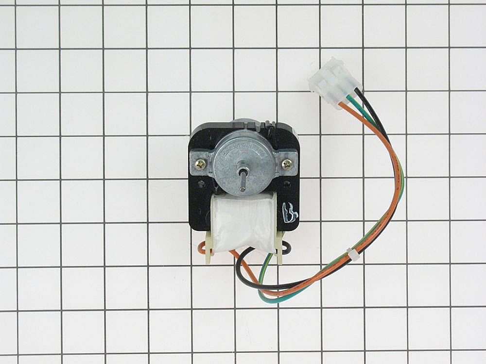 GE Part #wr60X10170, Refrirator Condenser Fan Motor | 4.70 x 4.20 x 3.70