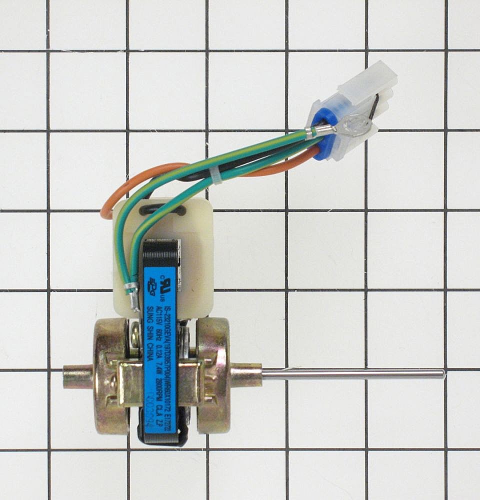 Part #wr60X10172, Refrigerator Evaporator Fan Motor (Replaces Wr60X10117) / 3.20 x 3.20 x 4.90