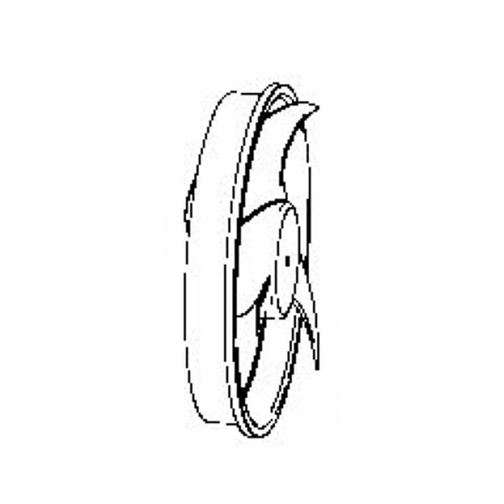 GE Part #wr60X10181, Refrigerator Condenser Blade | 13.00 x 9.50 x 2.00