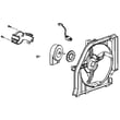 Refrigerator Condenser Fan Motor And Bracket for GE PFSS6SMXESS - Part WR60X10320