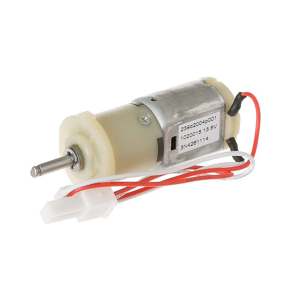 GE Part #wr60X10344, Refrirator Dispenser Ice Chute Door Motor | 6.00 x 6.00 x 1.00