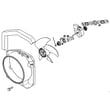 Refrigerator Condenser Fan Motor Assembly WR60X29573