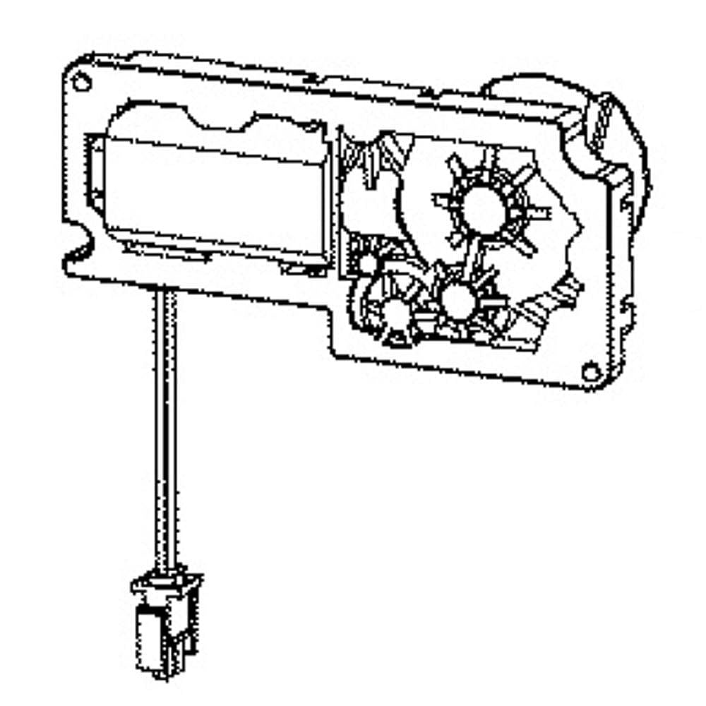 Part #wr60X31985, Auger Motor / 1.00 x 1.00 x 1.00