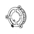 Refrigerator Evaporator Fan Motor Assembly for GE CXE22DP3PGD1 - Part WR60X32071