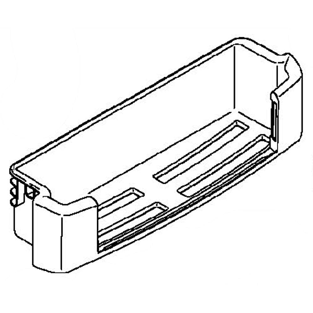 GE Part #wr71X10331, Refrigerator Shelf Module | 21.50 x 6.70 x 6.30