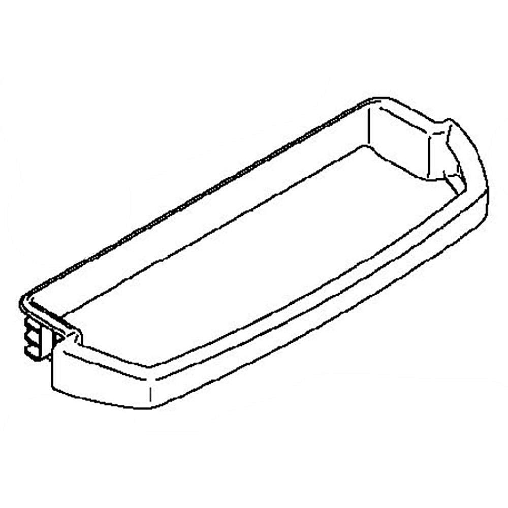 Part #wr71X10376, Refrigerator Bottle Retainer / 18.30 x 8.70 x 4.70