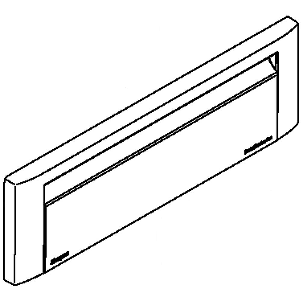 Part #wr71X10416, Refrigerator Drawer Cover / 30.70 x 10.00 x 3.90