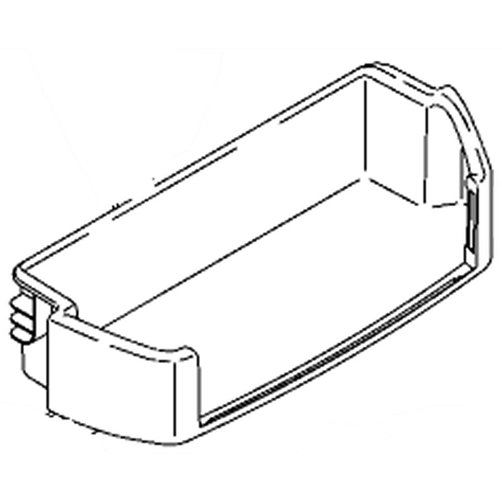 GE Part #wr71X10631, Refrigerator Door Bin | 20.70 x 6.60 x 6.30