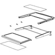 Refrigerator Quick-space Shelf Assembly for GE PFSS6PKXESS - Part WR71X10839