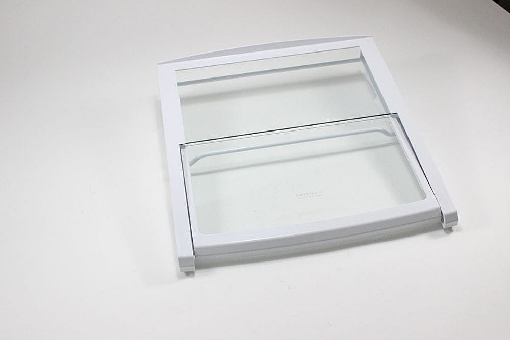 GE Part #wr71X10881, Refrigerator Shelf Assembly | 17.80 x 16.70 x 5.40