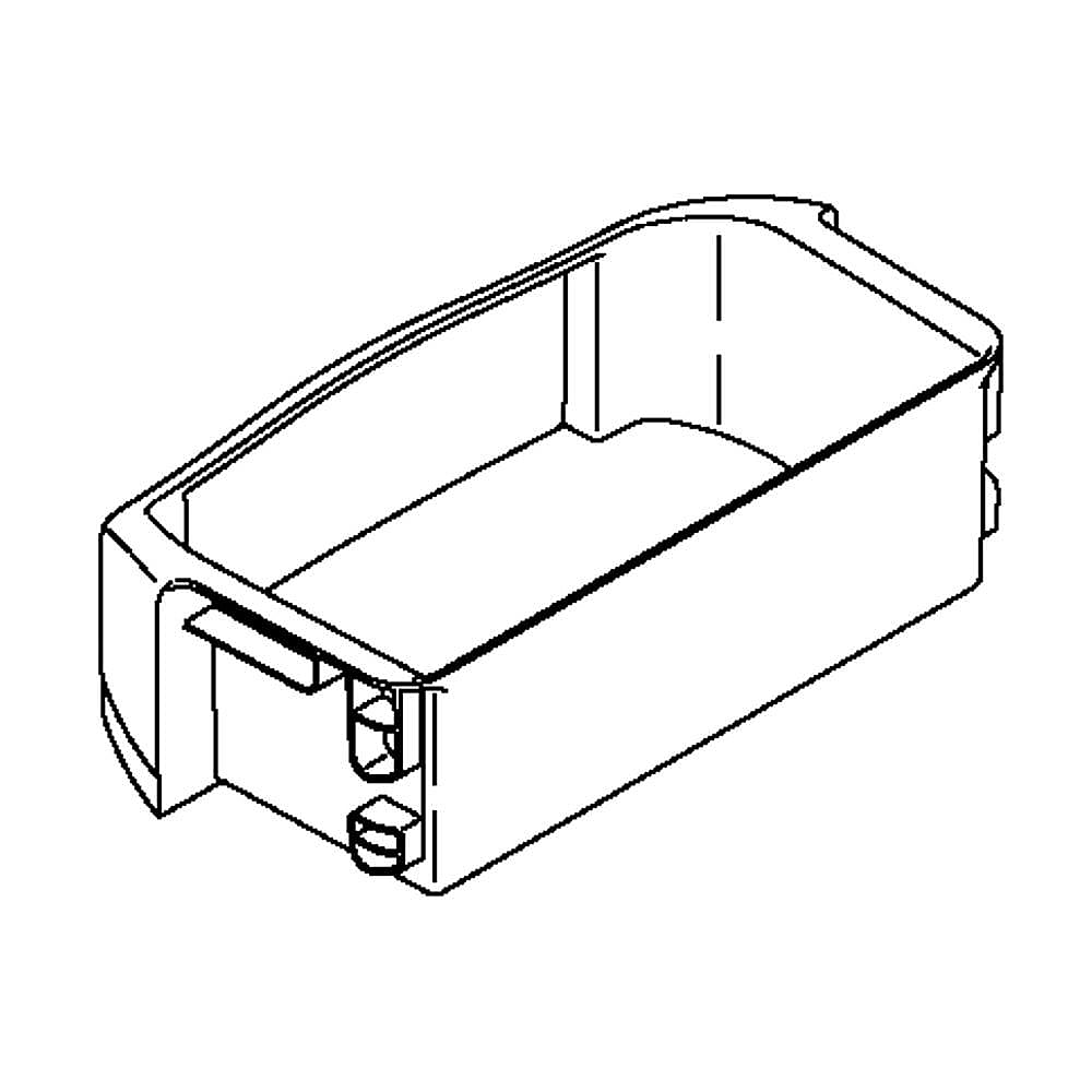 GE Part #wr71X20225, Refrigerator Shelf Module | 13.00 x 12.90 x 4.40