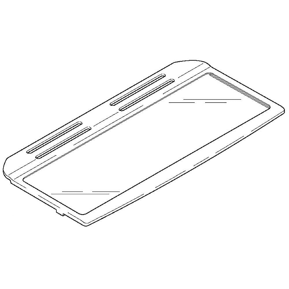 GE Part #wr71X22942, Shelf Fz Asm | 27.30 x 15.80 x 3.70