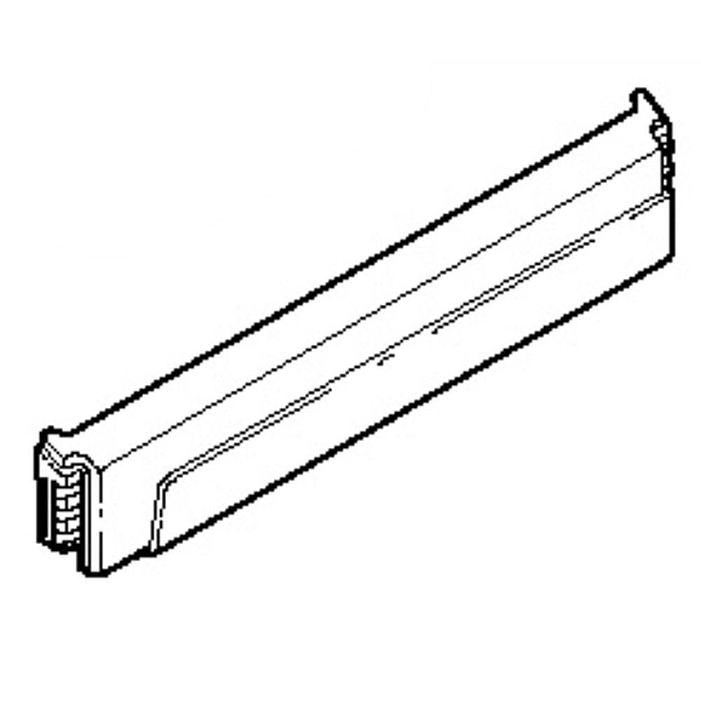 Part #wr17X38320, Refrigerator Freezer Door Shelf Rail, Upper (Replaces Wr71X24431)
