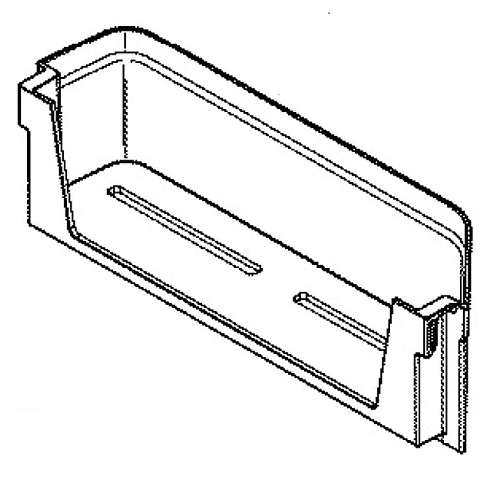 Part #wr71X38293, Refrigerator Left Door Bin, Lower (Replaces Wr71X25045)