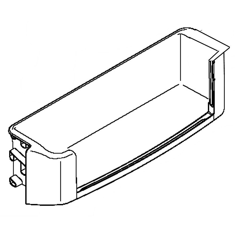 GE Part #wr71X25893, Refrirator Door Bin | 21.00 x 6.60 x 6.30