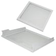 Refrigerator Cantilever Shelf Vegetable Pan Cover for GE TPG24PRBABB - Part WR71X2707