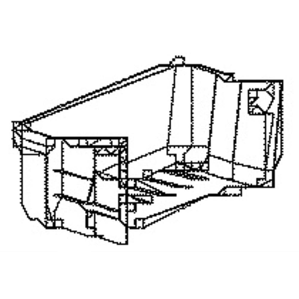Part #wr71X27754, Refrigerator Bottle Rack / 8.30 x 4.70 x 4.30