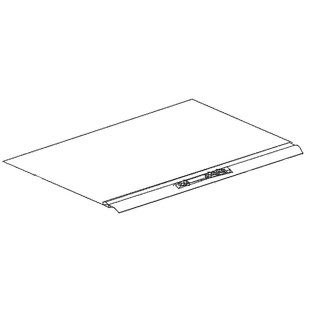 Part #wr71X27763, Refrigerator Crisper Drawer Cover