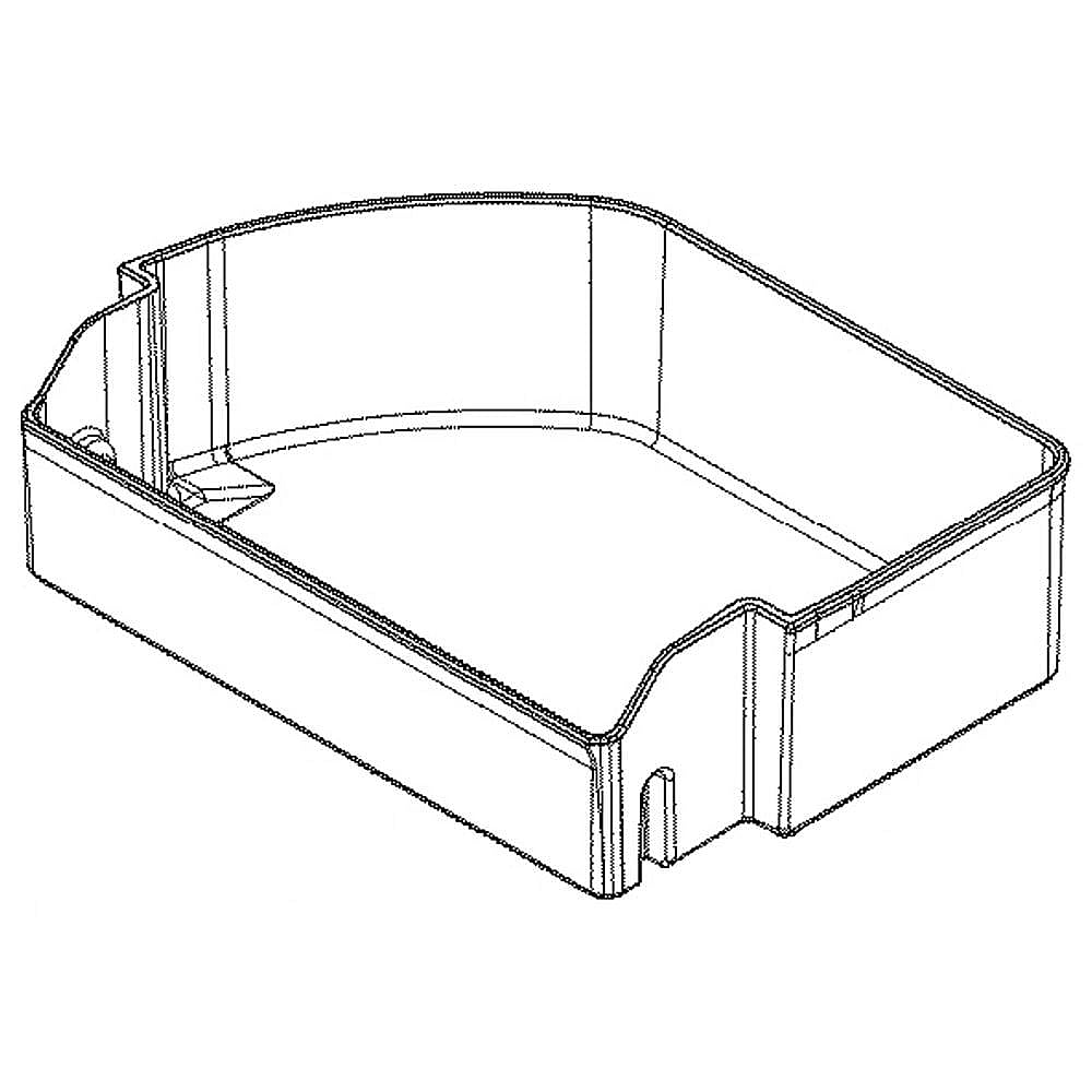 GE Part #wr71X27869, Refrirator Door Bin | 19.40 x 11.40 x 5.80