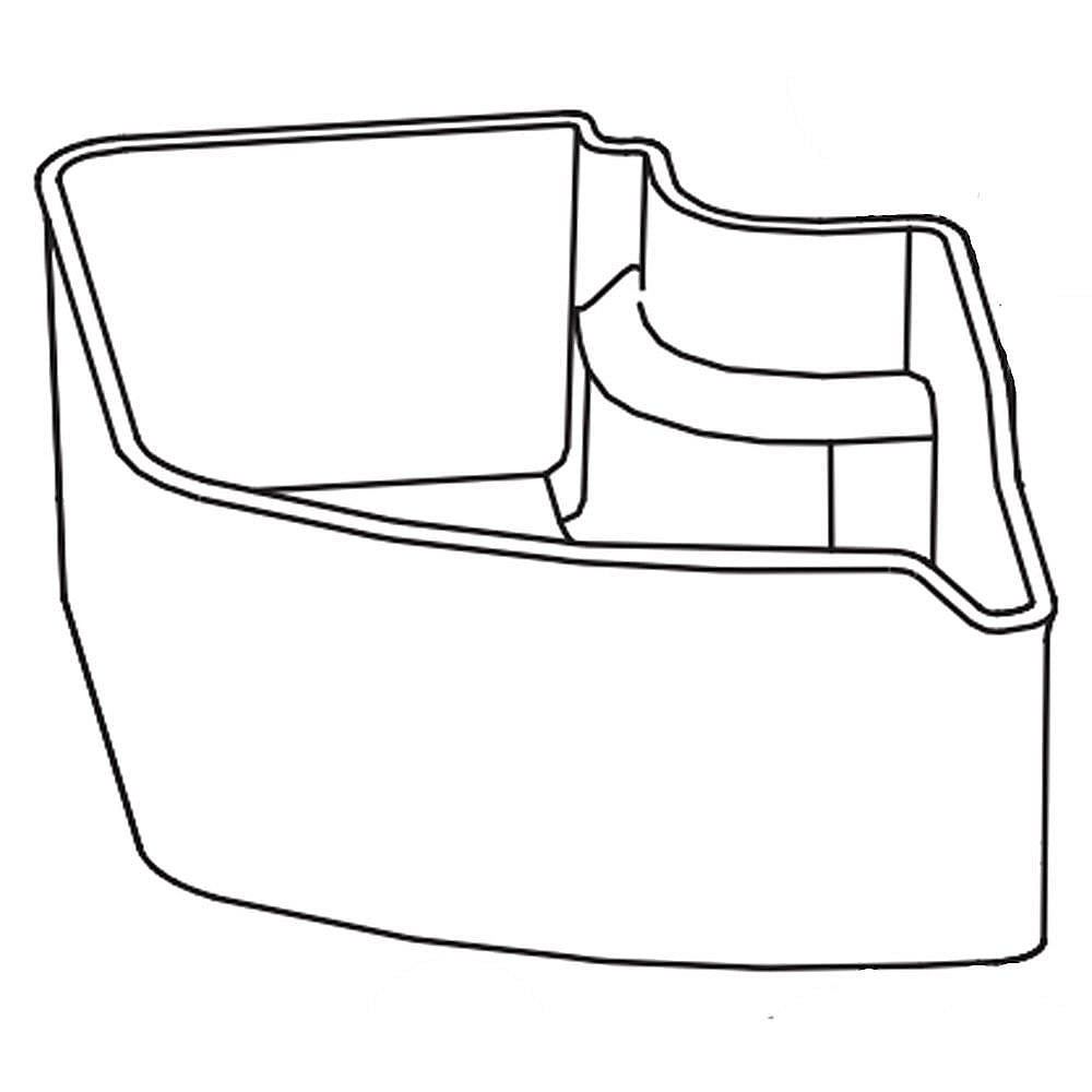 Part #wr71X27879, Refrigerator Door Rotating Bin / 13.20 x 13.40 x 7.90