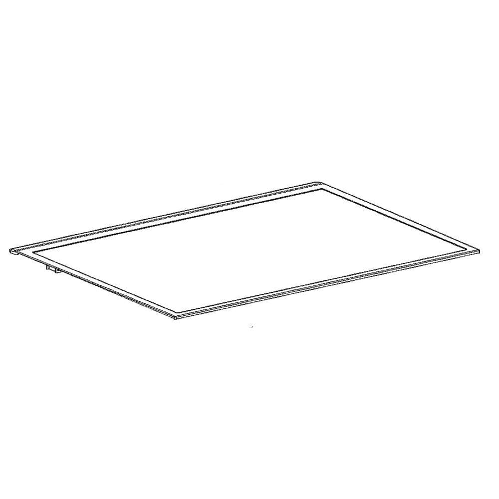 GE Part #wr71X27929, Refrirator Glass Shelf | 34.20 x 26.20 x 3.70