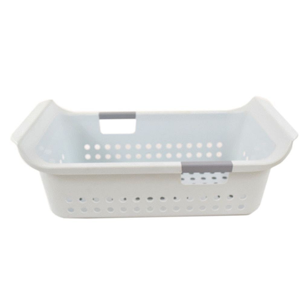 Part #wr71X28049, Refrigerator Freezer Basket, Lower / 27.30 x 14.20 x 10.30