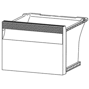 Refrigerator Freezer Drawer, Lower WR71X28446