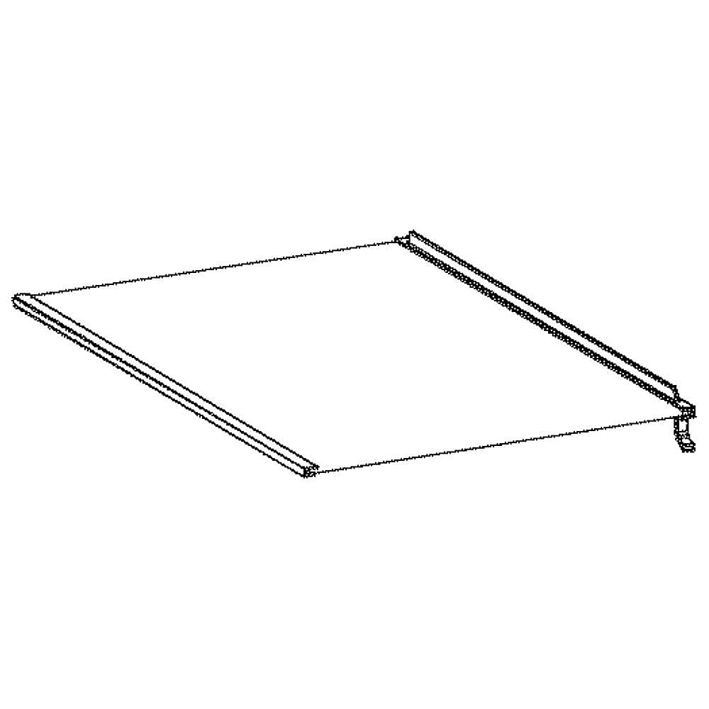 Part #wr71X28534, Refrigerator Glass Shelf
