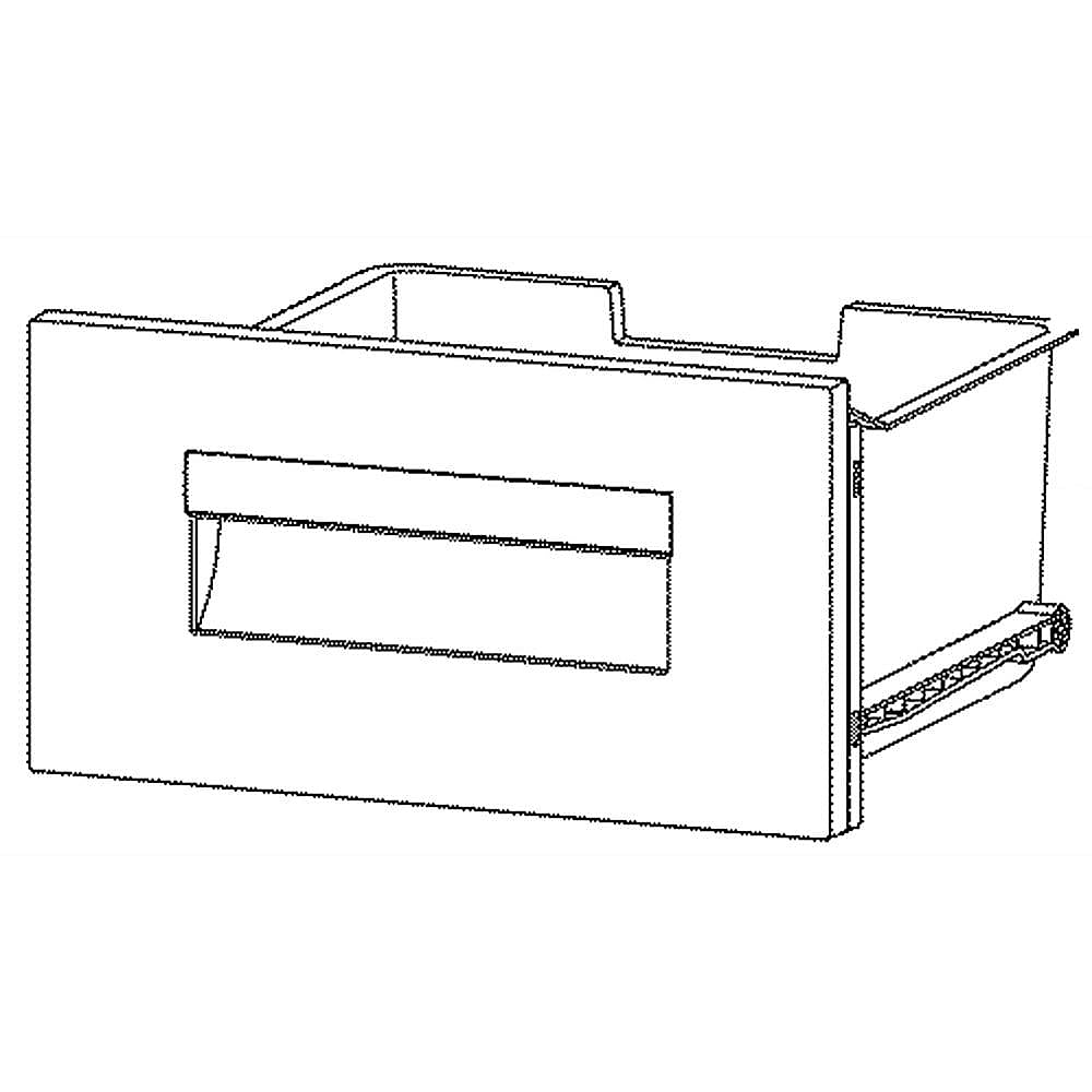 Part #wr71X28545, Vegetable Pan Right