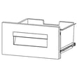 Vegetable Pan Right for Haier HRQ16N3BGS - Part WR71X28545
