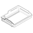 Refrigerator Freezer Basket, Upper for GE CWE19SP2NKS1 - Part WR71X29564