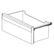 Refrigerator Freezer Drawer, Lower for Haier HRB15N3BCGS - Part WR71X29710
