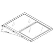 Refrigerator Quick-space Shelf for GE XFE26JSMKFSS - Part WR71X30139