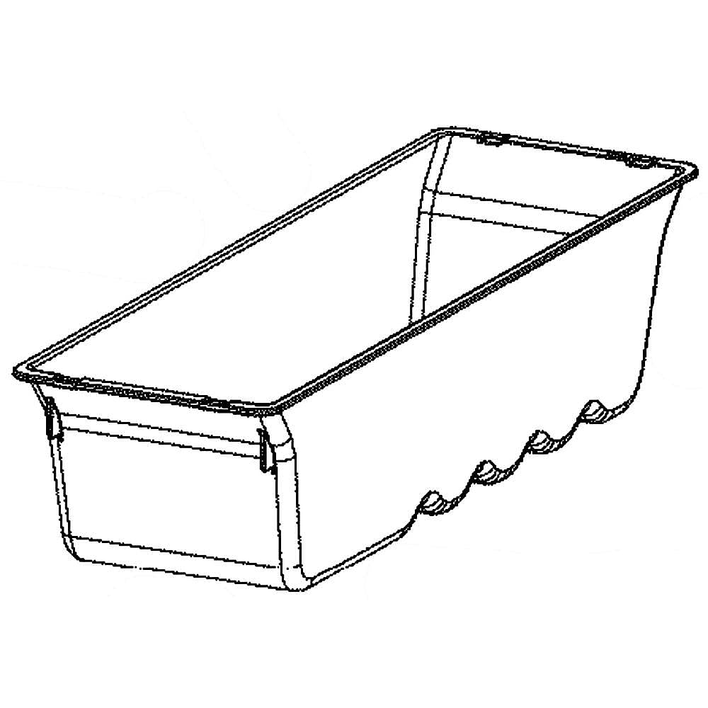 Refrigerator Convertible Drawer Bin