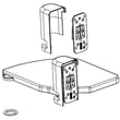 Swivel Bin B for GE PVD28BYNBFS - Part WR71X31972