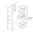 Refrigerator Crisper Drawer WR32X10343