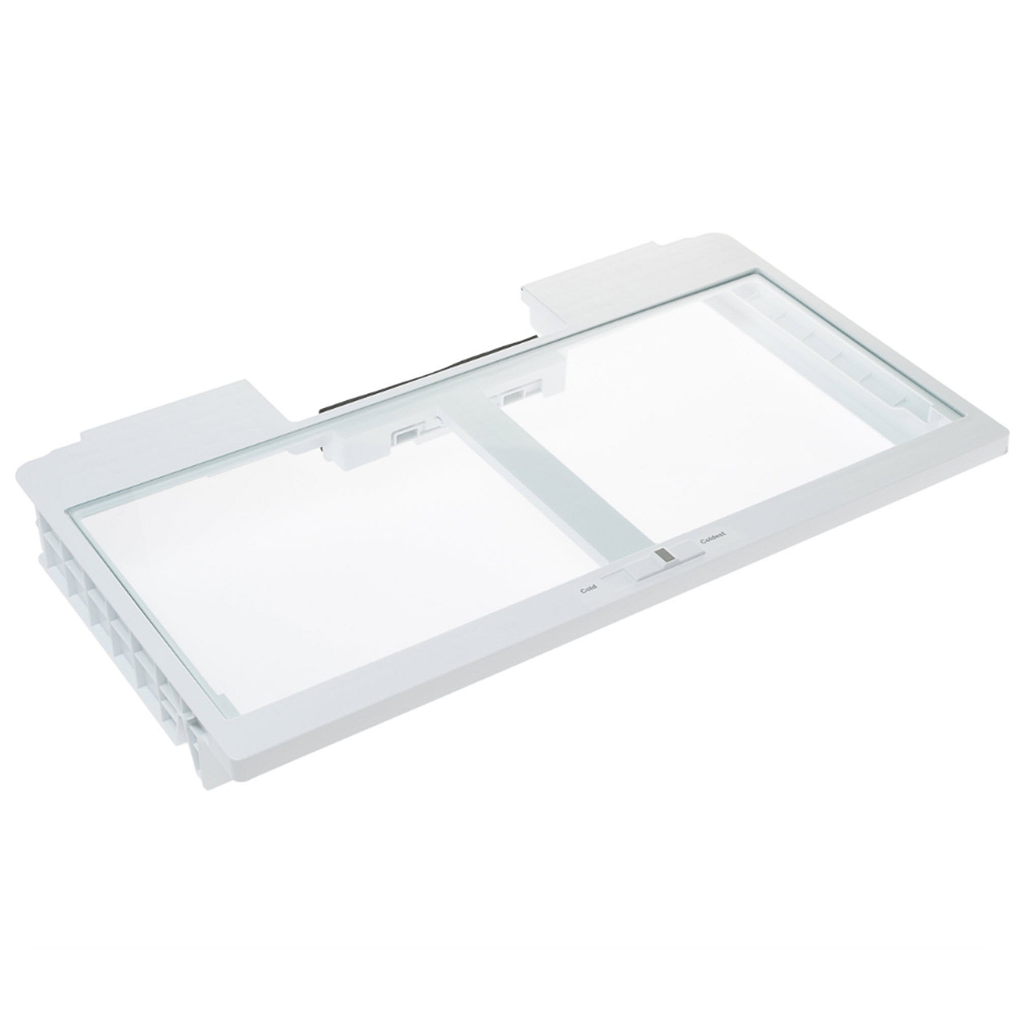 Part #wr71X42037, Full-Width Drawer Cover With Glass (Replaces Wr71X29577)