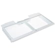 Full-width Drawer Cover With Glass for GE GWE19JMLNFES - Part WR71X42037